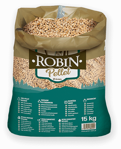 worek pelletu opałowego Robin do kupienia w Bojanowie lub sklepie internetowym